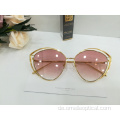 Neue ovale Vollformat-Sonnenbrille für Frauen